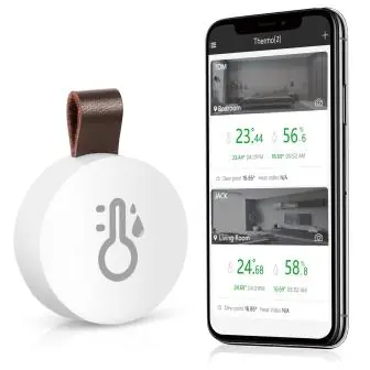 Image de Hygromètre Bluetooth Précis avec Capteur de Température Intérieure