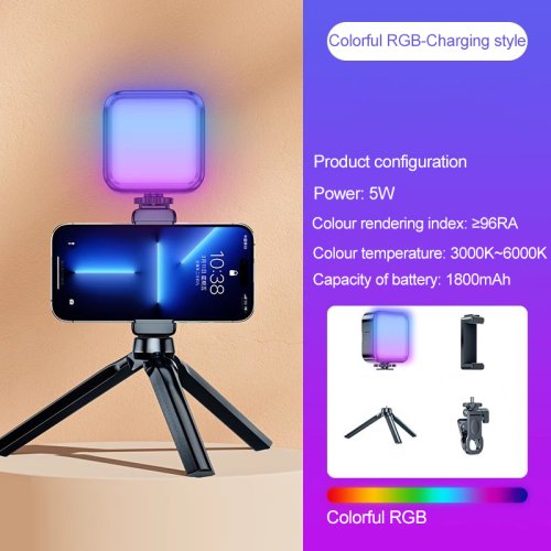 RGB con trípode