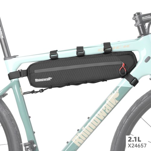 Image de Sac de Rangement Triangulaire pour Vélo - 2,1L & 2,7L