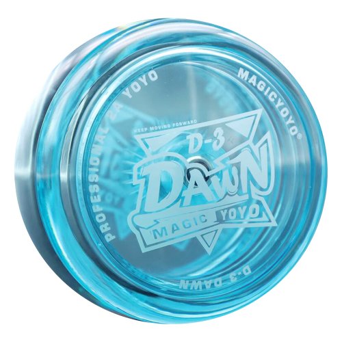 Immagine di Magic Yoyo Crystal Yoyo per bambini Yoyo non reattivo per giocattoli per adulti cuscinetto KK a 8 sfere per bambini colore della corda spedito a caso
