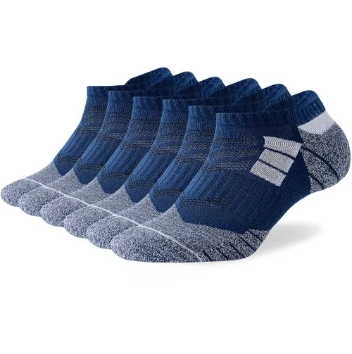 6Pairs granatowy biały