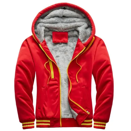 Image de Sweat à Capuche Homme Hiver Épais Chauffant - Tailles 4XL & 5XL