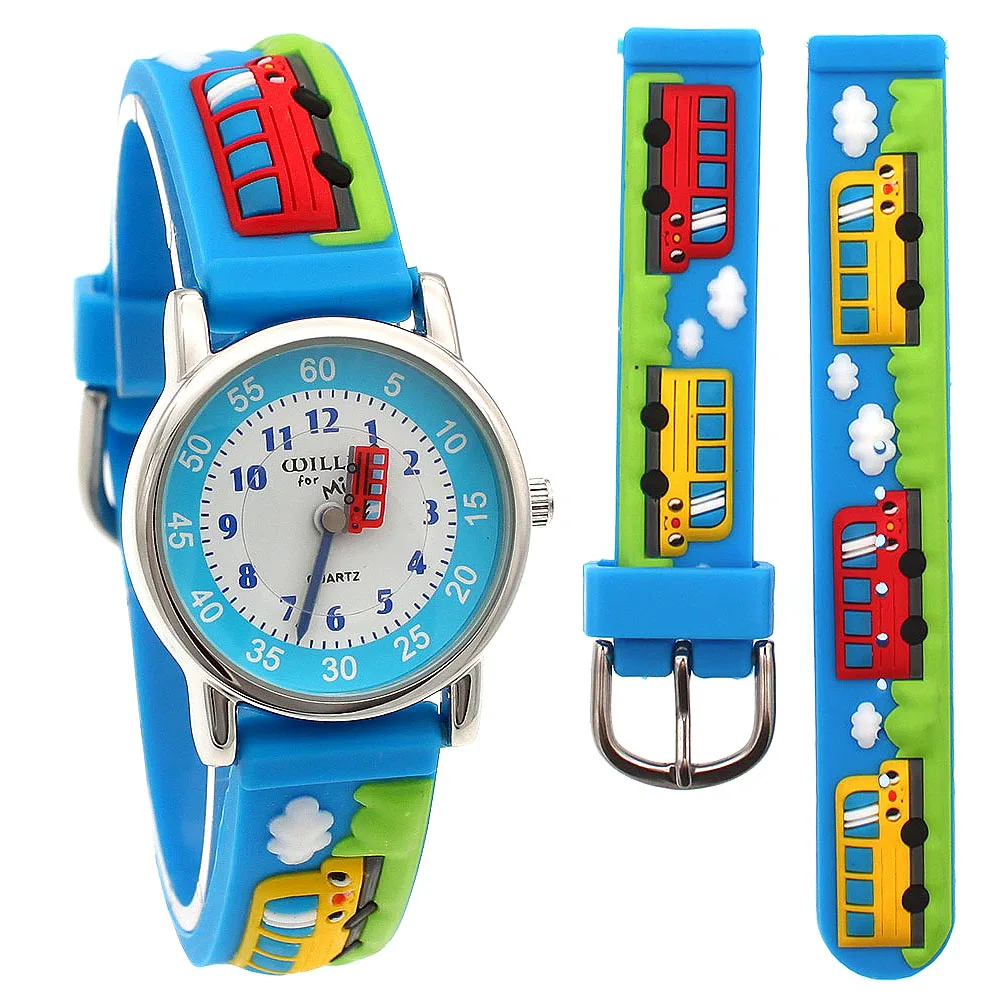 Immagine di Orologio da Polso 3D Dinosauro per Bambini - Stile Cartoon e Sportivo
