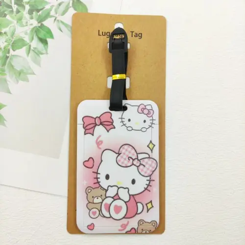 Image de Hello Kitty Étiquettes de Bagages Mignonnes