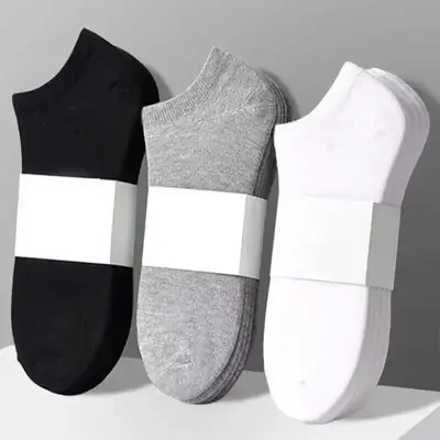 Image de Chaussettes de Sport Femme - 50 Paires Respirantes en Coton