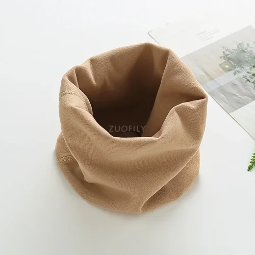 Zdjęcie Nowy bawełniany szalik dziecięcy Jesień Wiosna Snood Szalik dziecięcy Chłopiec Dziewczyna Szalik dzi...