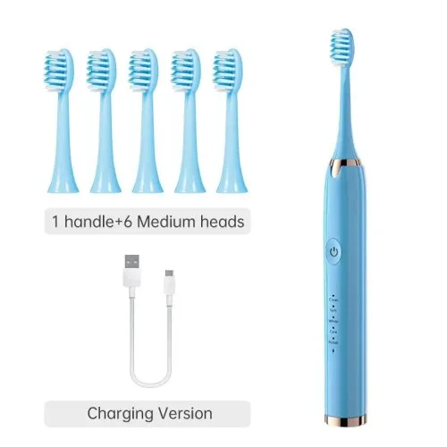 Blue With 6 Heads