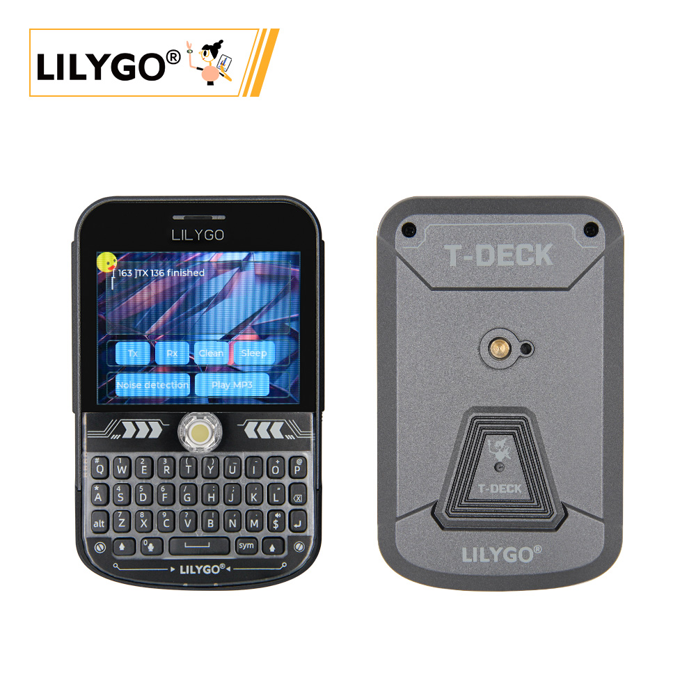 Imagen de LILYGO® T-Deck Plus Placa de desarrollo LoRaWAN t-deck Plus ESP32-S3, módulo inalámbrico de comunica...