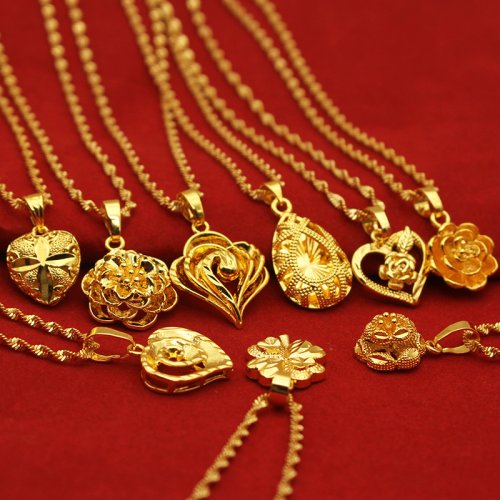 Afbeelding van Elegante 18k Gouden Ketting met Sleutelbeen Hanger – Korte, Fijne Sieraden voor Vrouwen, Perfect als Feest- of Cadeau Sieraad
