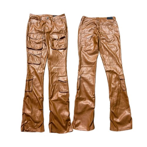 Image de Pantalon Cargo Violet Luxe Homme - Style Streetwear