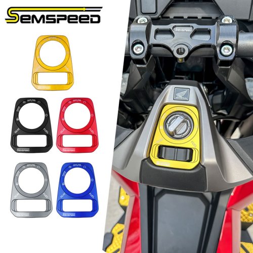 Immagine di Copertura decorativa per foro chiave moto SEMSPEED ‌   Per FORZA 350 2022-2025 Decorazione Coperchio dell'interruttore di accensione per HONDA ADV 350 22-25
