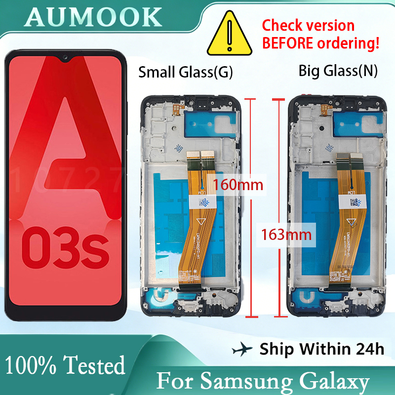 Afbeelding van LCD Scherm voor Samsung Galaxy A03s - Vervangende Display met Touchscreen