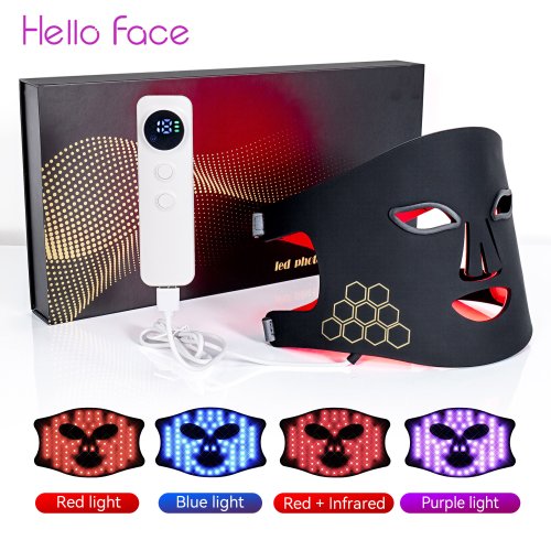 Afbeelding van LED Gezichtsmasker voor Huidverjonging & Acne