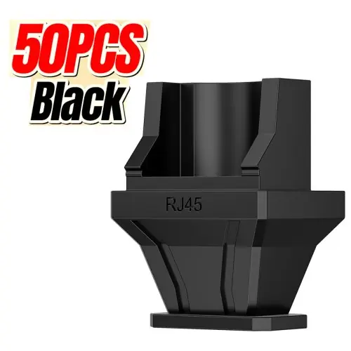 Image de Capuchon Anti-Poussière RJ45 - Protection Flexible pour Routeur et Commutateur