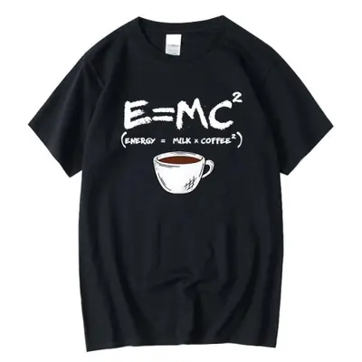 Image de T-Shirt Homme Drôle Énergie Lait Café - 100% Coton