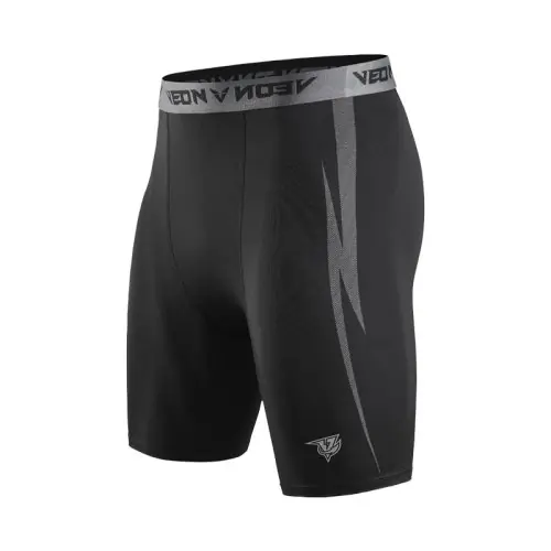 Image de Shorts de Compression Homme Noir - Performance Sportive
