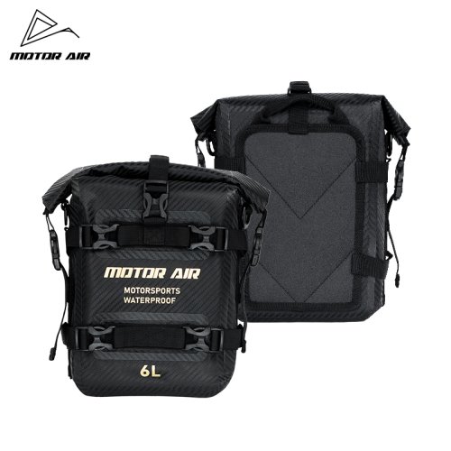 Imagen de Bolsa de Moto Impermeable 6L - Almacenamiento Multifuncional para Barras de Choque