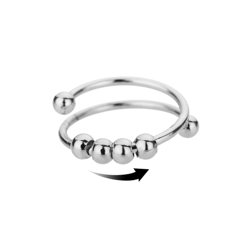 Afbeelding van Gouden Verstelbare Ring met Anti-Stress Functie