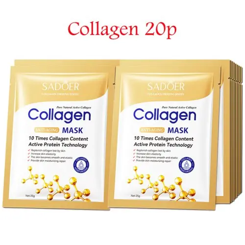 Image de Masque Facial Hydratant & Raffermissant - 20 Pièces
