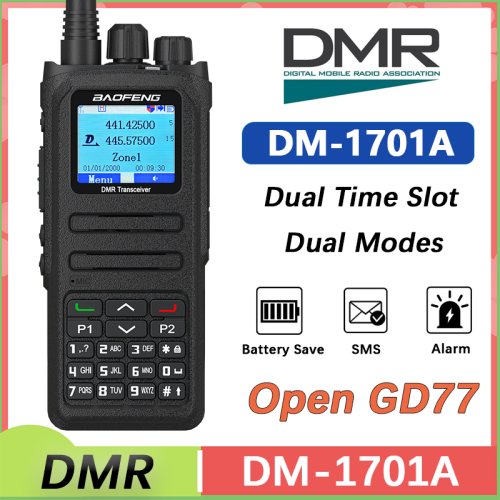 Immagine di Baofeng DM-1701A: Walkie Talkie Digitale DMR con Doppia Modalità