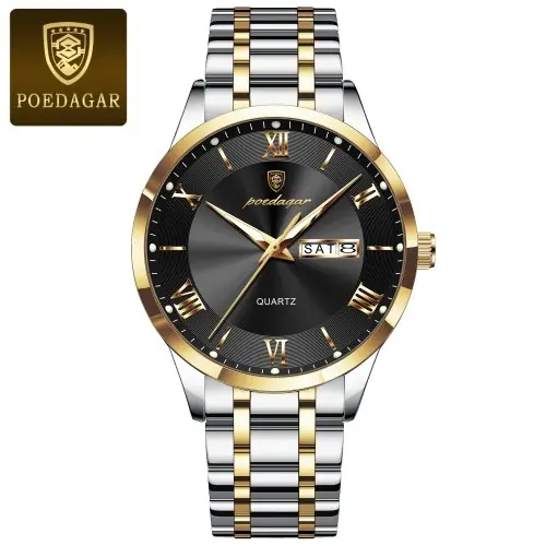 Image de Montre Homme Sport Luxe Étanche avec Affichage Date et Lumineux
