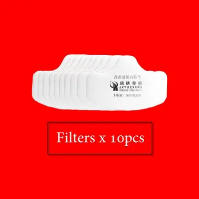Image de Masque Anti-Poussière Réutilisable - Protection Respiratoire Pro