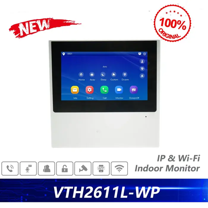 Image de Moniteur Intérieur IP WiFi avec Écran Tactile 4.3''