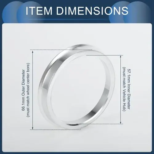 57.1mm ID 66.1mm OD