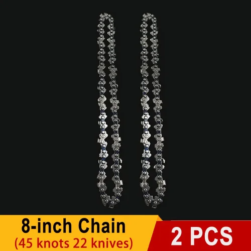 2pcs 8-cal łańcuch