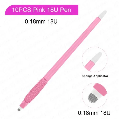 10 stuks Roze 18U 0.18