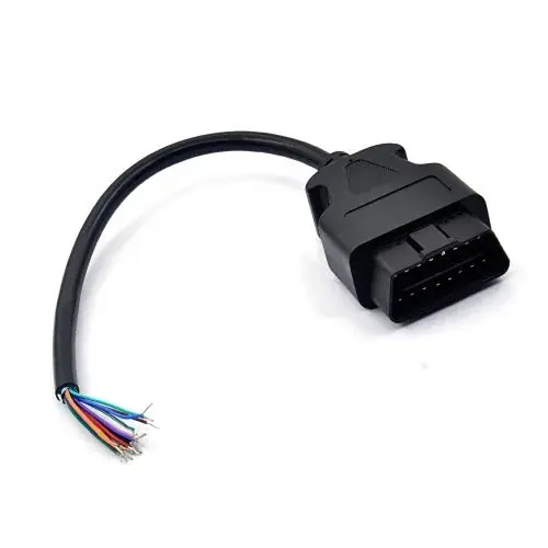 Image de Câble OBD2 16 Broches - Connecteur Mâle/Femelle pour Scanner Auto
