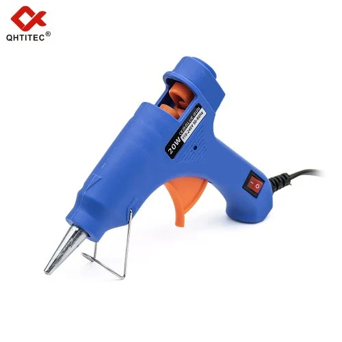Azul pegamento pistola