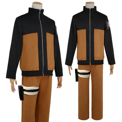 Image de Costume Uzumaki Naruto Cosplay Adulte - Tenue Complète
