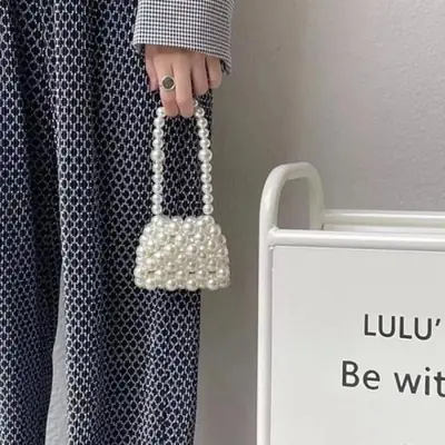 Image de Sac à Main Princesse Perlé pour Filles