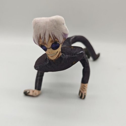 Image de Peluche Cosplay Gojo Satoru & Itadori Yuji - Figurine Anime Jujutsu Kaisen