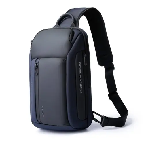 Image de Sac de Poitrine Étanche Homme - Grande Capacité & Style Urbain