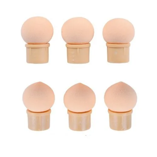 6Pcs redondo y afilado
