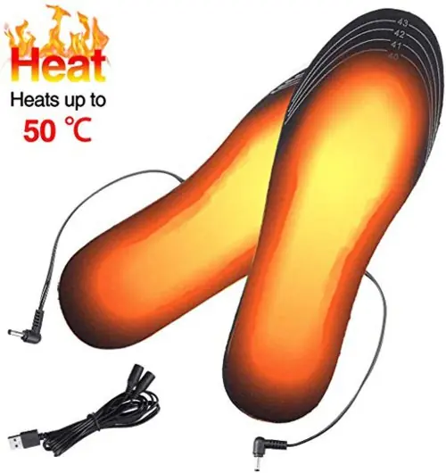 Image de Semelles Chauffantes USB - Chaudes & Lavables