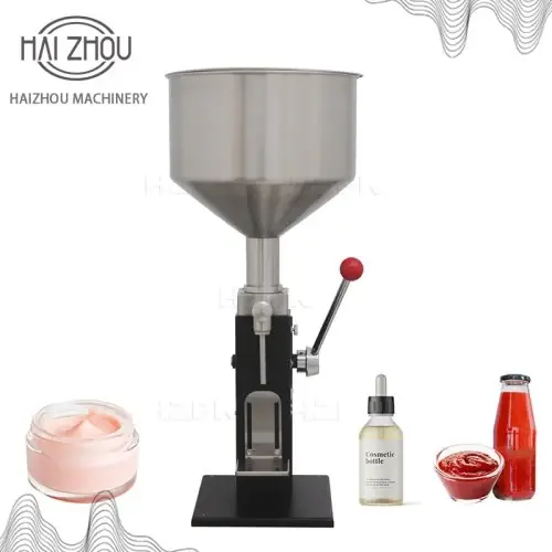 Image de Machine de Remplissage Manuelle 5-100ml - Acier Inoxydable