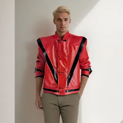 Image de Veste Rouge Michael Jackson Thriller - Costume Effrayant