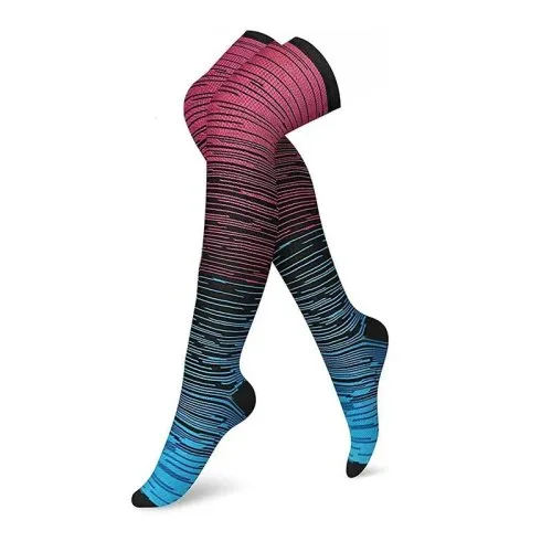 Knie kleurverloop rood