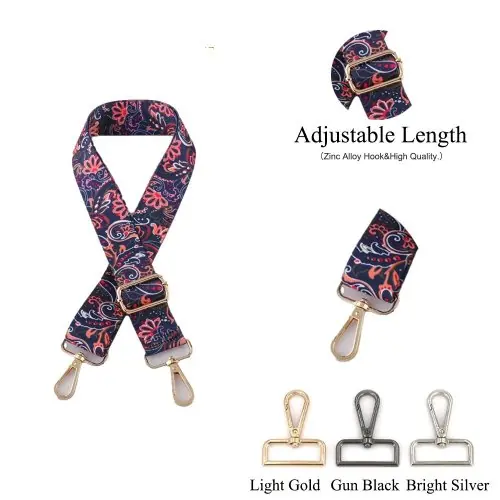 Image de Sangle de sac colorée détachable & réglable