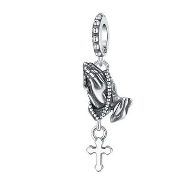 Image de Pendentif Jésus en Argent Sterling 925 - Symbole Religieux Élégant