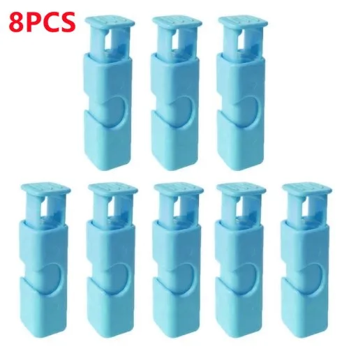 8PCS blauw