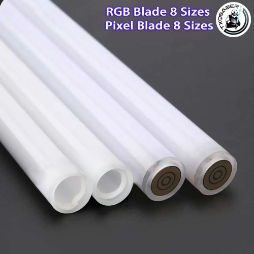 Immagine di Spada LED RGB TXQ Saber con Lama da 82 cm e 92 cm, 16 Tipi di Effetti Luce, Impugnatura in Metallo di Alta Qualità per Duello, Gioco di Ruolo e Fantascienza