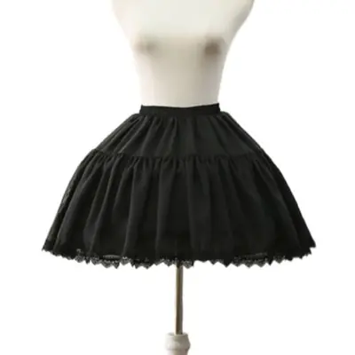 Image de Jupon Court en Mousseline de Soie - Crinoline Élégante