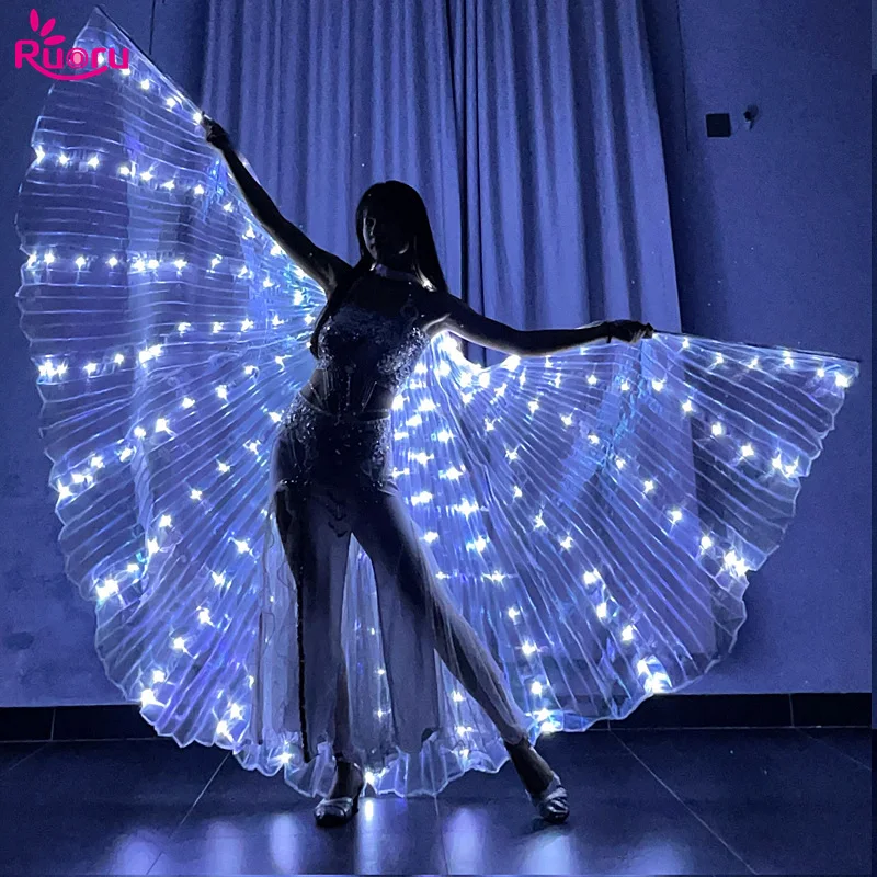 Zdjęcie Skrzydła LED – Magiczne Akcesoria do Tańca Brzucha i Halloween