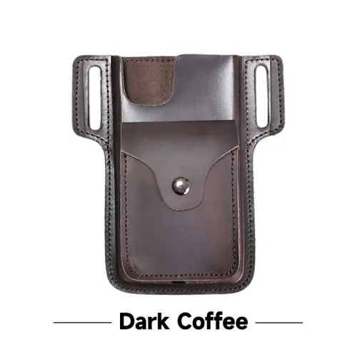 Image de Étui Ceinture Cuir Homme - Téléphone & Portefeuille