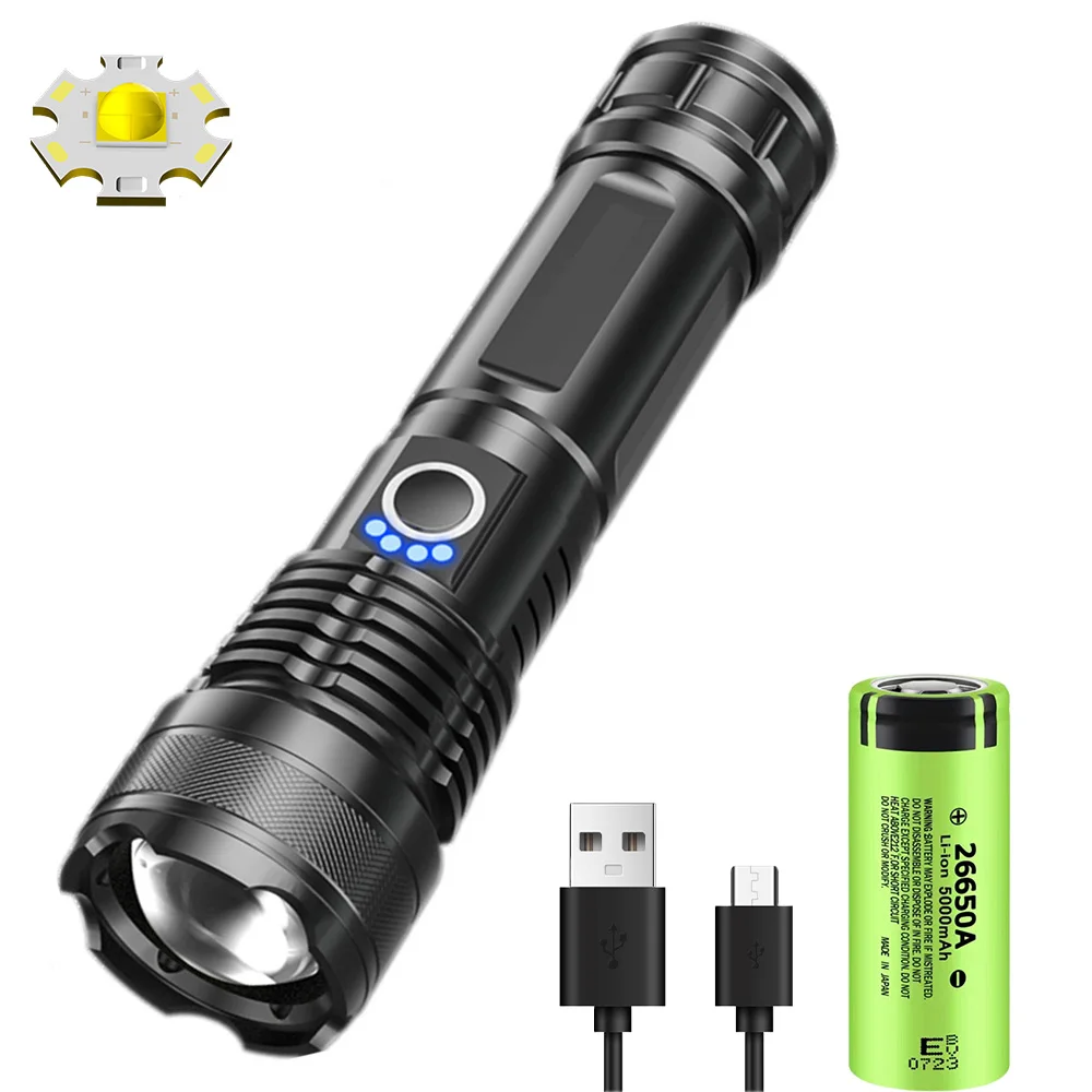 P50LED 26650 bateria