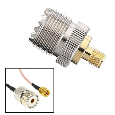 Image de Adaptateur Antenne RF SMA/UHF Femelle pour Talkie-Walkie Baofeng